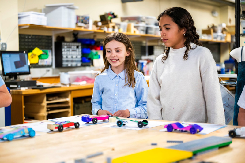 In middle school at SLS you’ll build essential skills in reading, writing, math, research, and critical thinking.