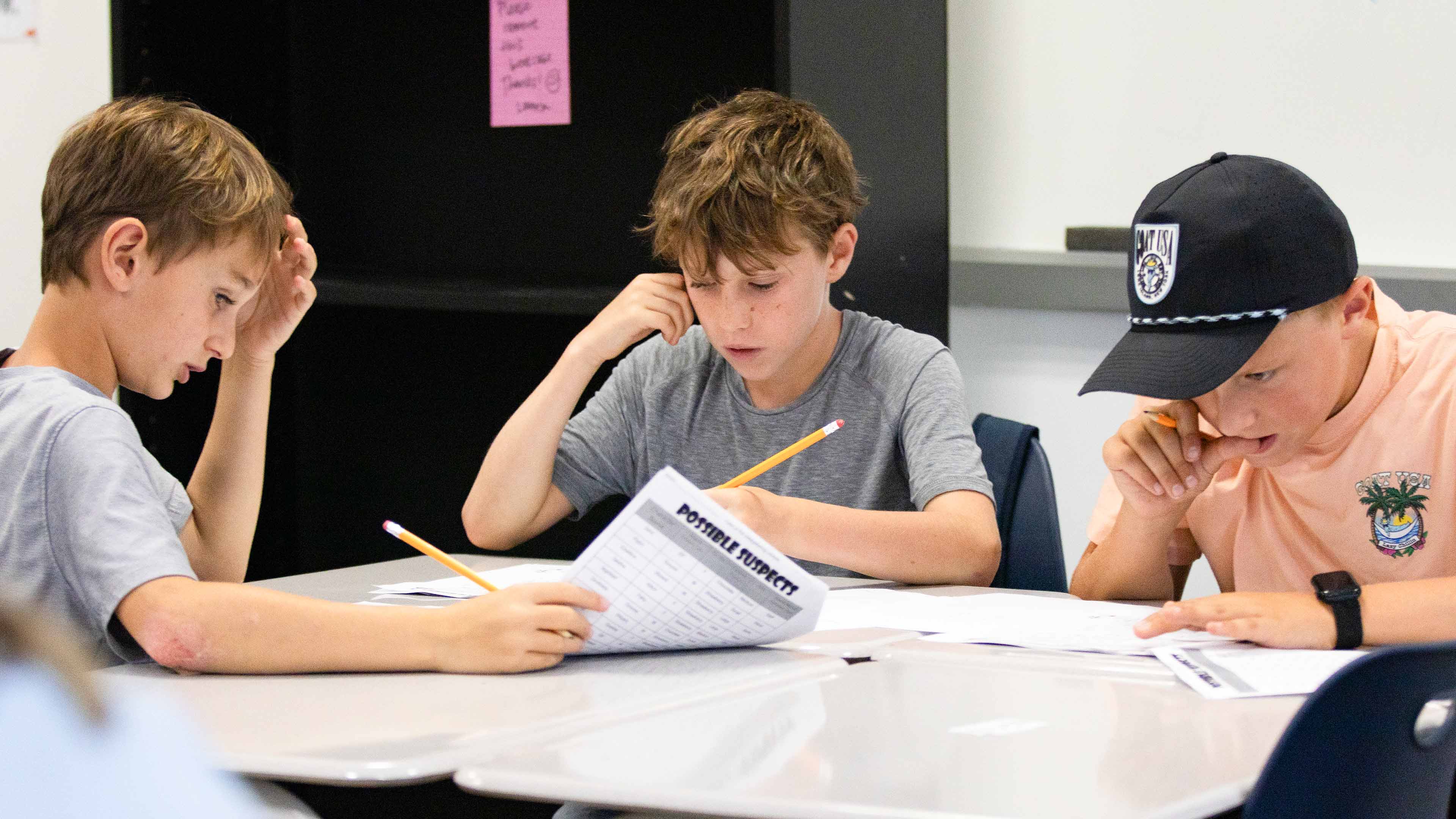 Middle School Math Camp